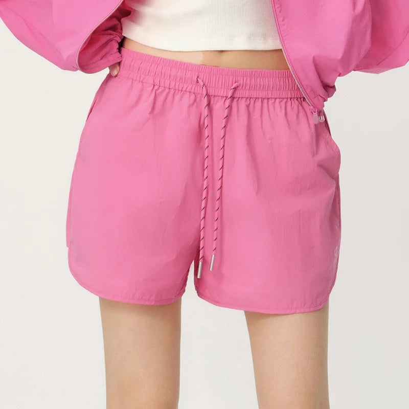 Semir Women Color Block Sports Shorts