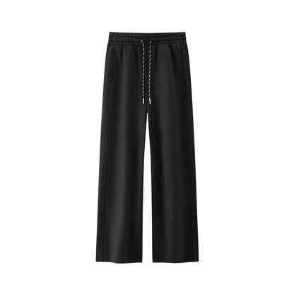 Semir Women Pants Fleece Lined Drawstring Wide Leg