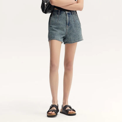 Semir Jeans Women Flattering For Petite Figures Leg-Lengthening Effect 2024 Summer New Arrival Cool Sensation Short Pants
