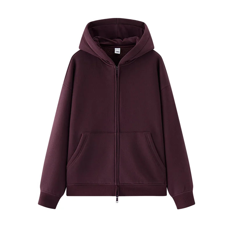 Semir Women Jacket Fleece Drop Shoulder Hooded