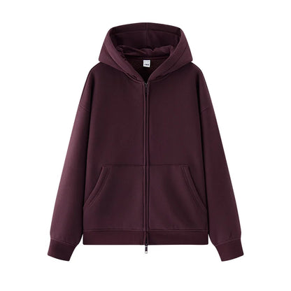 Semir Women Jacket Fleece Drop Shoulder Hooded