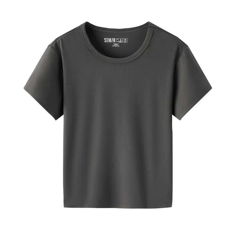 Semir Women Tshirt Moisture Wicking UV Protection Slim
