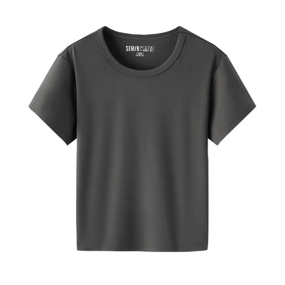 Semir Women Tshirt Moisture Wicking UV Protection Slim