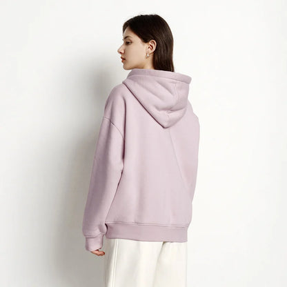 Semir Women Jacket Fleece Drop Shoulder Hooded