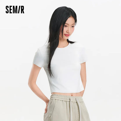 Semir Women Tshirt Moisture Wicking UV Protection Slim