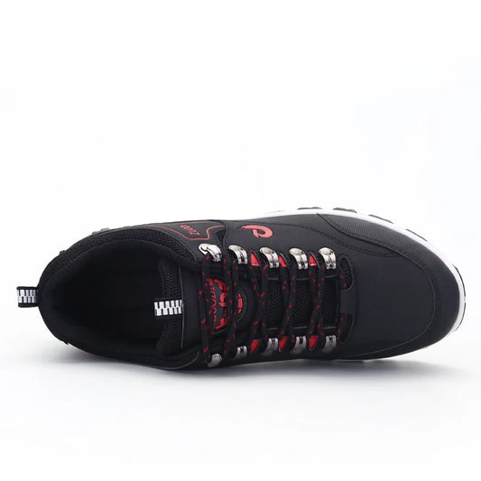 Men's Leather Casual Lightweight Walking Sneakers