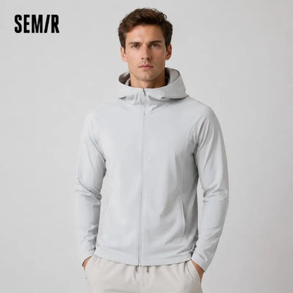Semir Men Breathable Knit UV Jacket