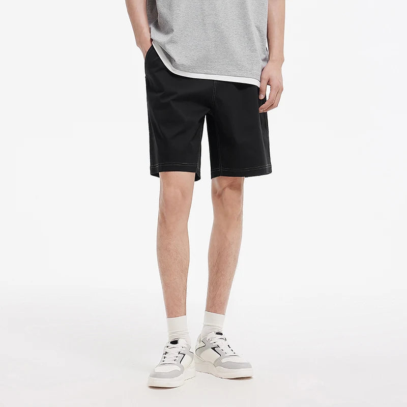 Semir Men Drawstring Brushed Shorts