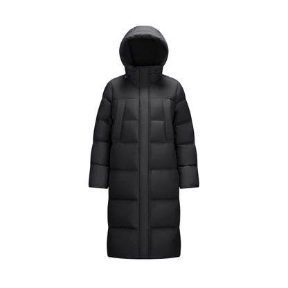 Semir Women Down Jacket Long Waterproof Loose Hooded