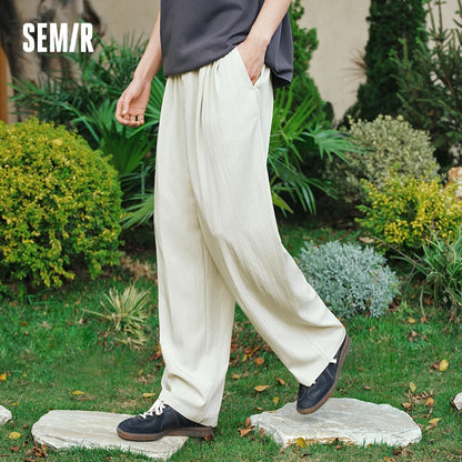 Semir Men Casual Wide Leg Pants