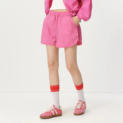 Semir Women Color Block Sports Shorts