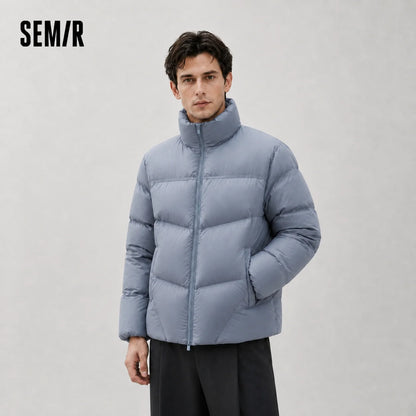Semir Men Down Jacket Stand Collar Puffer