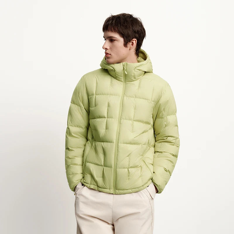 Semir Men Down Jacket Hooded Quilted Liner