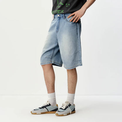 Semir Men Washed Denim Shorts