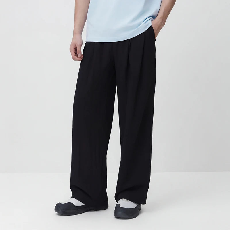 Semir Men Casual Wide Leg Pants