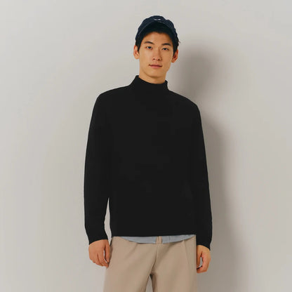 Semir Men Wool Sweater High Neck Warm