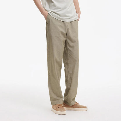 Semir Men Linen Cotton Loose Pants