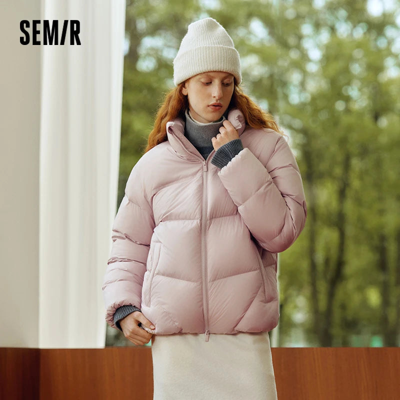 Semir Men Down Jacket Stand Collar Puffer