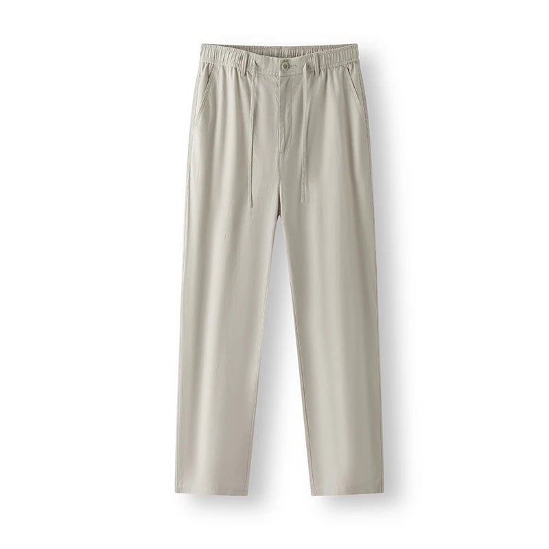 Semir Men Linen Cotton Loose Pants