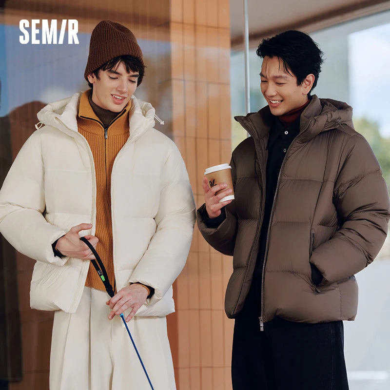 Semir Men Hooded Down Jacket