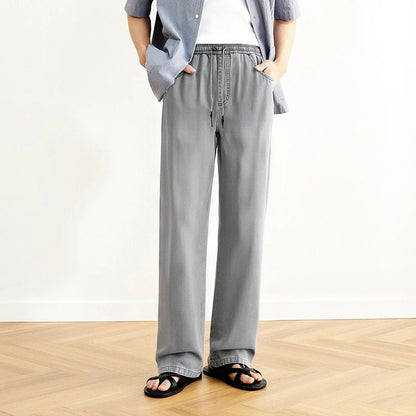 Semir Men Vintage Loose Denim Pants