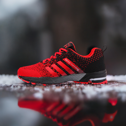 Men's and women's flats fashion casual sneakers couple walking shoes plus size breathable fitness running shoes men shoes